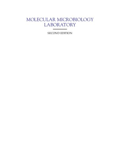 Molecular Microbiology Laboratory