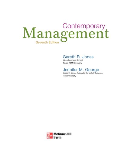 Contemporary management