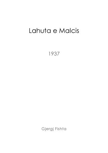 Lahuta e Malcis (The Highlind Lute)