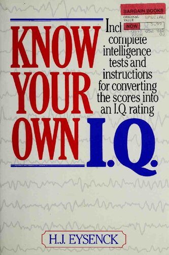 Know Your Own I.Q.