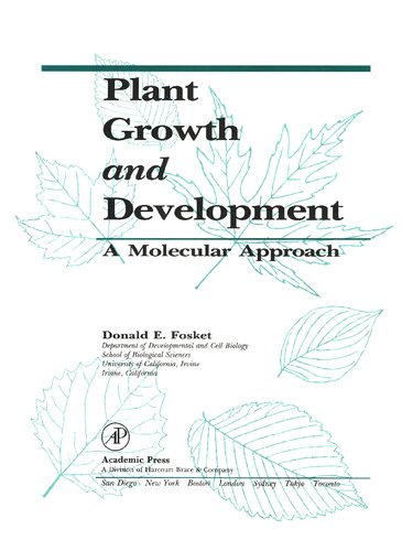 Plant Growth and Development