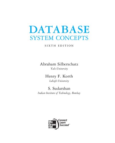 Database system concepts