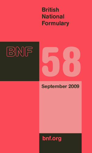 British National Formulary 58: September 2009