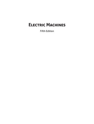 Electric Machines
