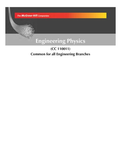 Engineering Physics (CC 110011) Common for all Engineering Branches