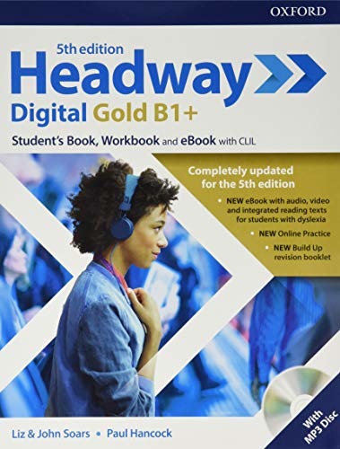 Headway Digital Gold B1+ th edition  978019429396
