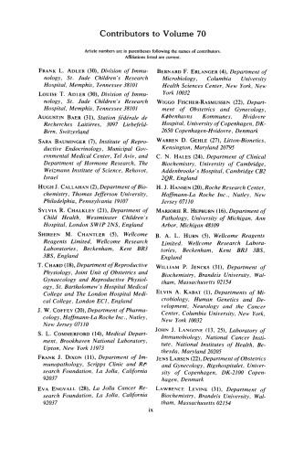 Immunochemical Techniques: Immunochemical Techniques Part A