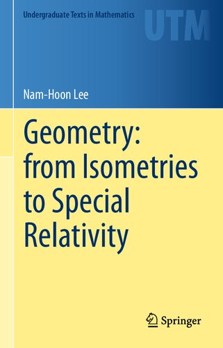 Geometry: from Isometries to Special Relativity
