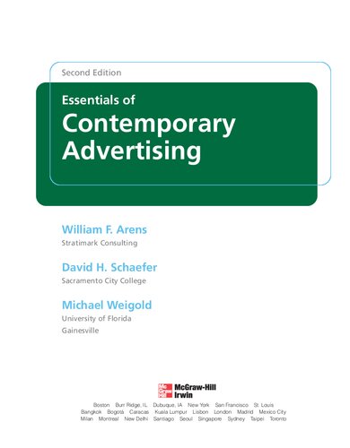 Essentials of Contemporary Advertising