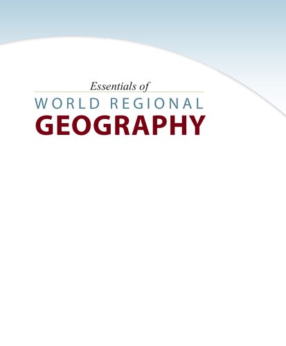 Essentials of World Regional Geography