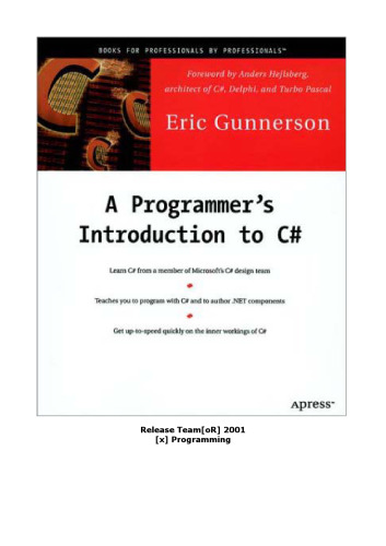 A programmer's introduction to C#