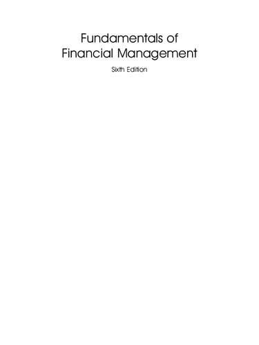 Fundamentals Of Financial Management