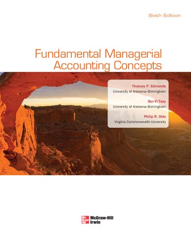 Fundamental Managerial Accounting Concepts