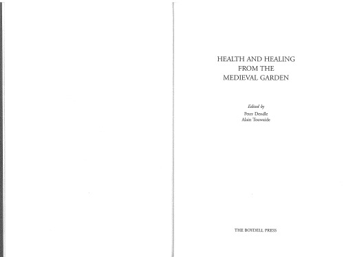 Health and Healing from the Medieval Garden