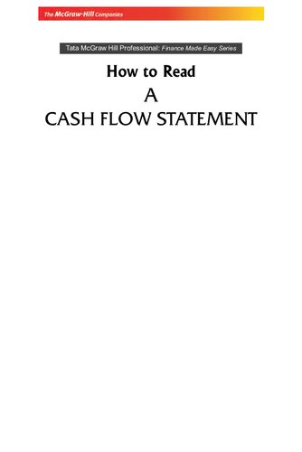How to read a cash flow statement