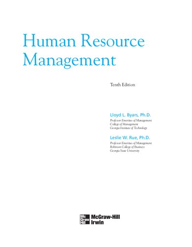 Human Resource Management