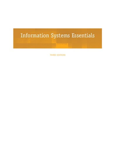 Information Systems Essentials