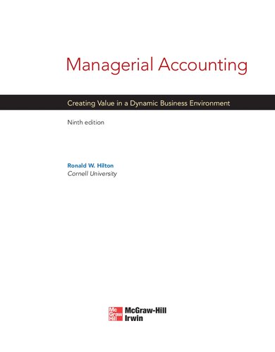 Managerial Accounting