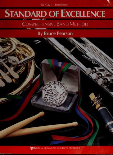 W21TB - Standard of Excellence Book Only - Book 1 - Trombone (Standard of Excellence Series)