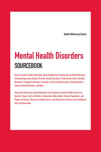 Mental Health Disorders Sourcebook