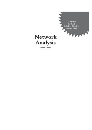 Network Analysis