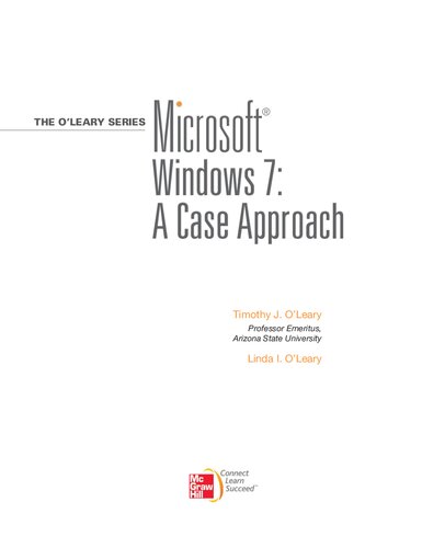 The O'Leary Series Microsoft Windows 7