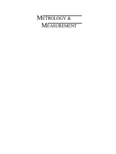 Metrology & measurement