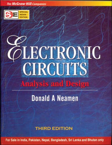 Electronic circuits: analysis and design.