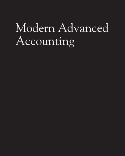 Modern Advanced Accounting