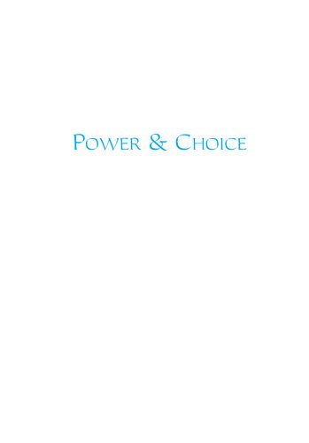 Power & Choice: An Introduction to Political Science