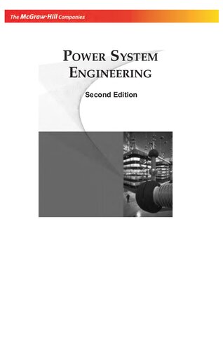 Power System Engineering