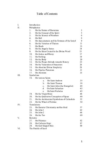 Noumenal Reflections