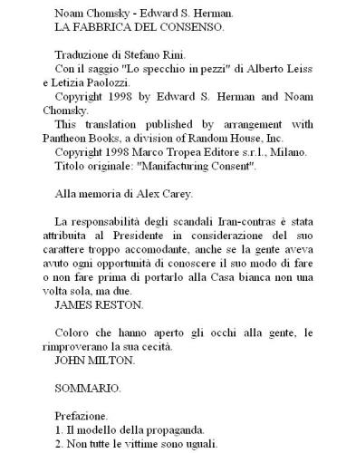 La fabbrica del consenso