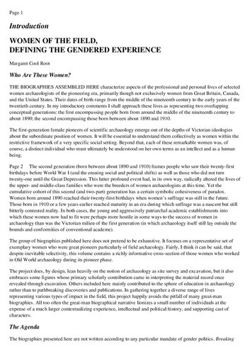 Breaking Ground: Pioneering Women Archaeologists