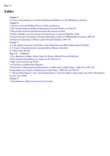 Changing Paths: International Development and the New Politics of Inclusion