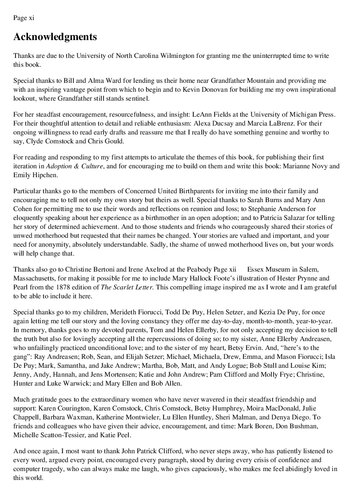 Embroidering the Scarlet A: Unwed Mothers and Illegitimate Children in American Fiction and Film