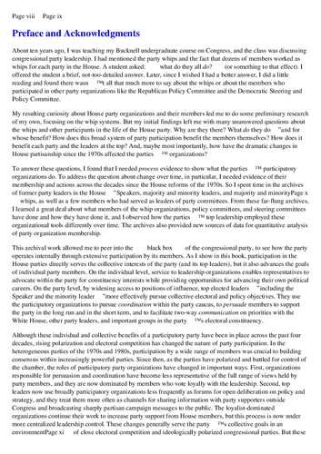 Leadership Organizations in the House of Representatives: Party Participation and Partisan Politics