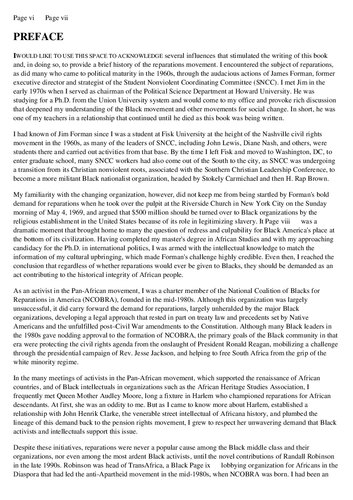 The Price of Racial Reconciliation