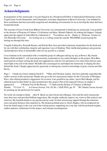 In Permanent Crisis: Ethnicity in Contemporary European Media and Cinema