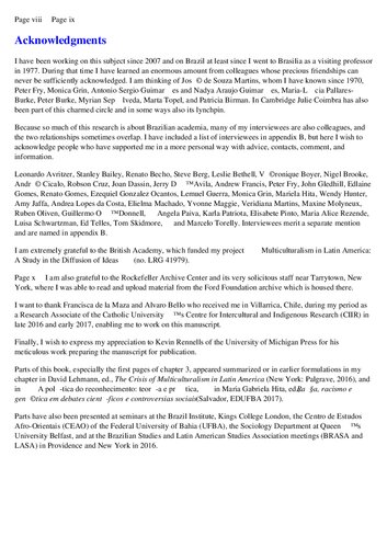 The Prism of Race: The Politics and Ideology of Affirmative Action in Brazil