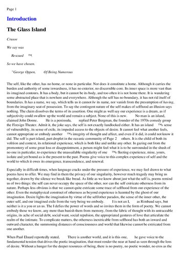 Immanent Distance: Poetry and the Metaphysics of the Near at Hand