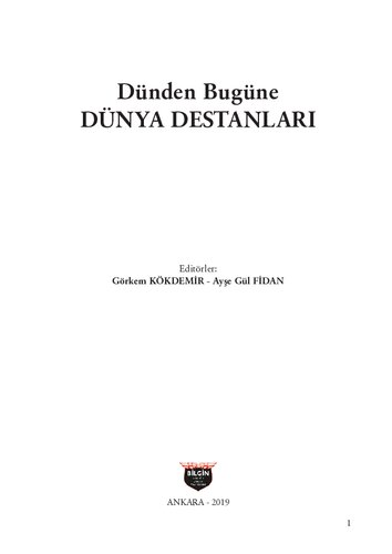 Dünden Bugüne Dünya Destanları