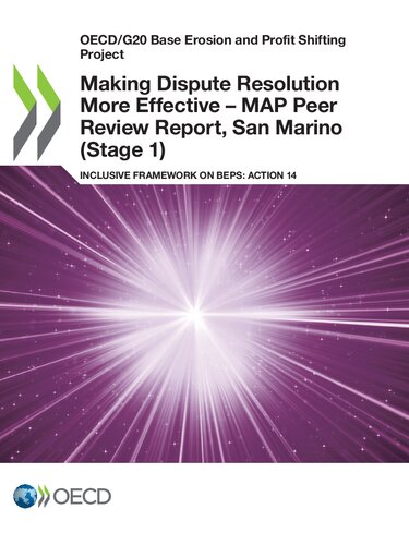 Making Dispute Resolution More Effective - MAP Peer Review Report, San Marino (Stage 1)