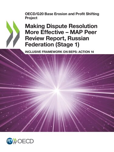Making Dispute Resolution More Effective - MAP Peer Review Report, Russian Federation (Stage 1)