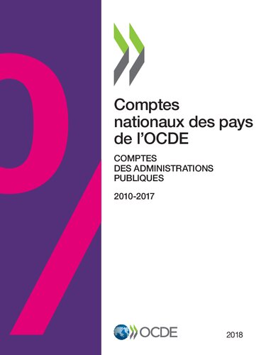 Comptes Nationaux Des Pays de l'Ocde, Comptes Des Administrations Publiques 2018