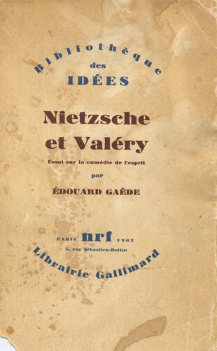 Nietzsche et Valéry