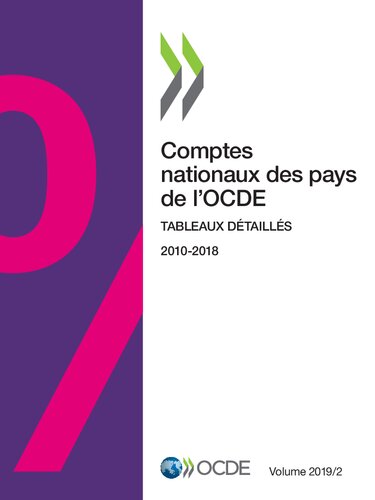 Comptes nationaux des pays de l'OCDE, Volume 2019 Numero 2