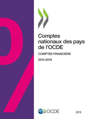 Comptes nationaux des pays de l'OCDE, Comptes financiers 2019