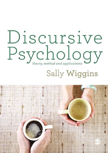 Discursive psychology : theory, method, and applications