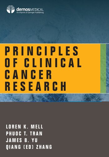 Principles of clinical cancer research